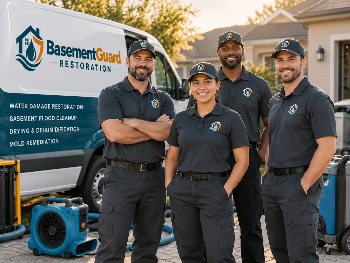 Basement Water Damage Restoration company in Mittie, LA